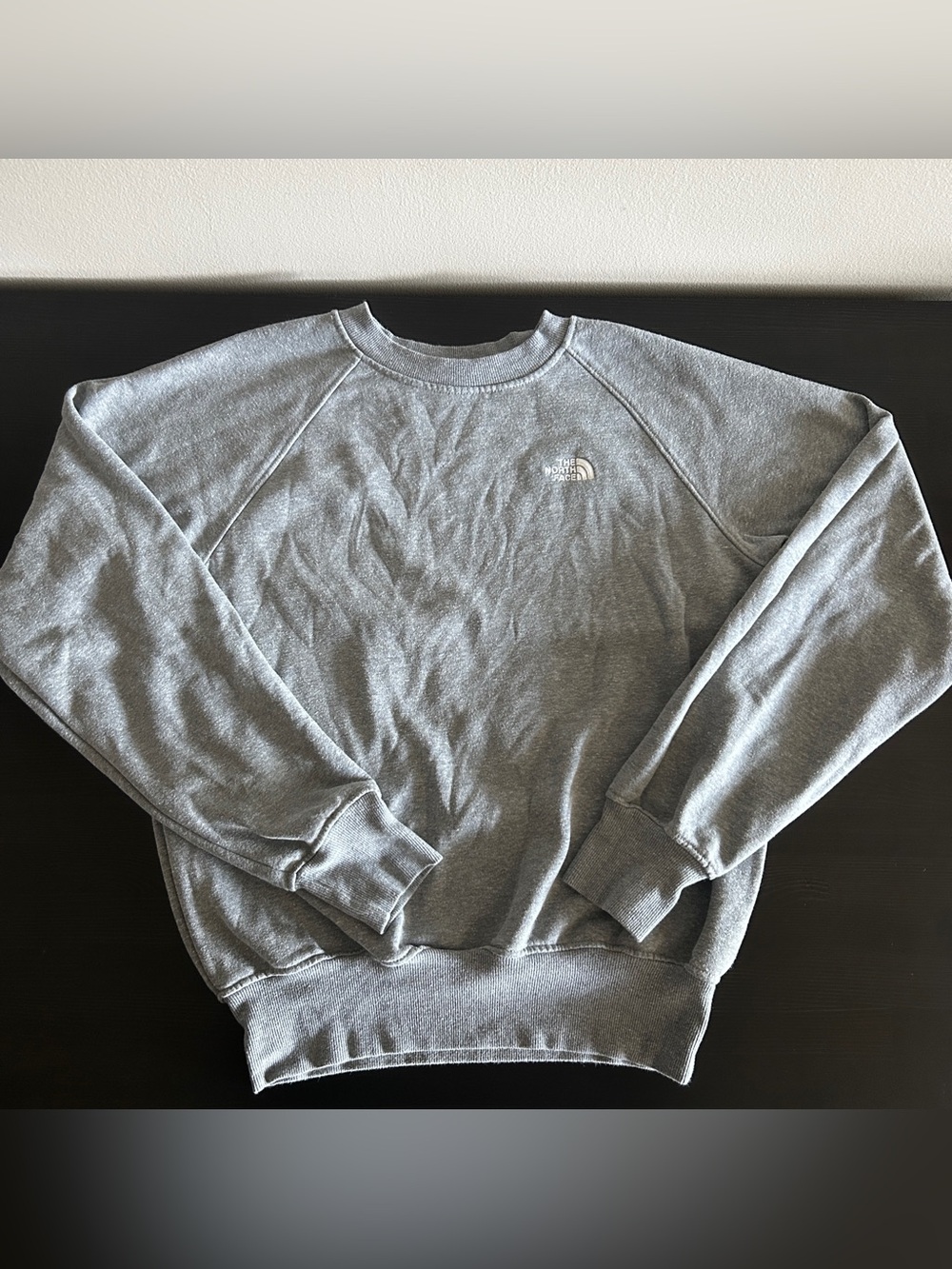 The North Face Men's Evolution Crew -- Pale Grey Heather (size Small)